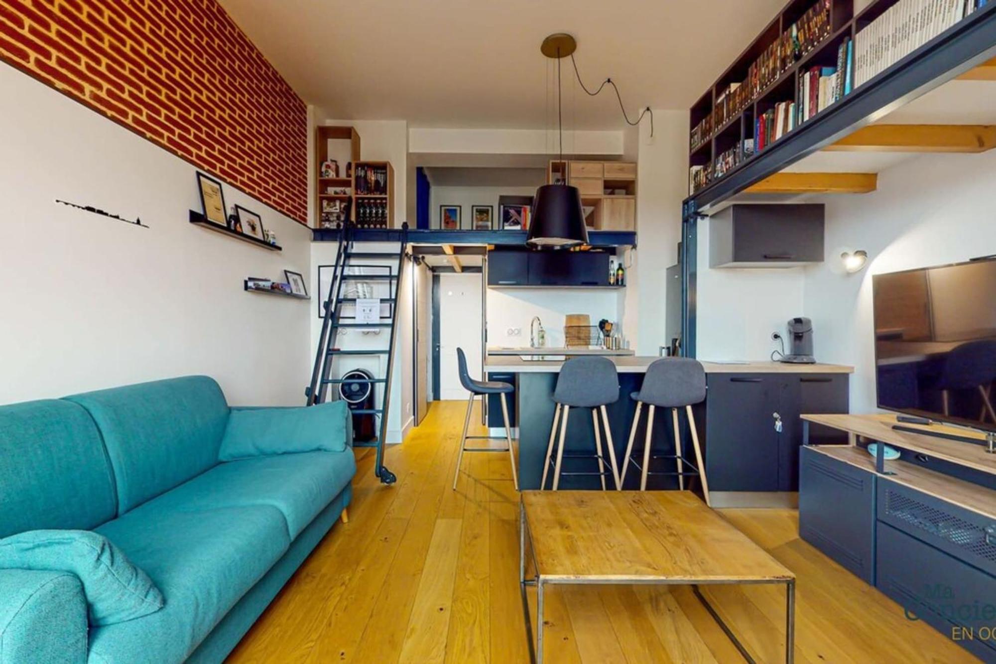 Fac 5 Trammetro Vue Garonne Parking Apartment Toulouse Ngoại thất bức ảnh